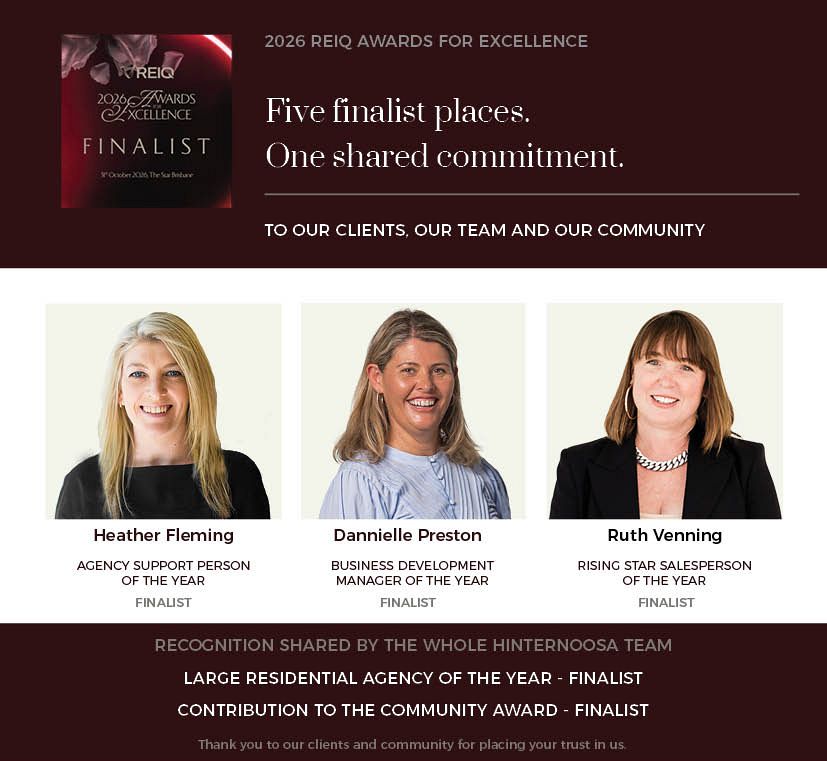 Five finalist places. One shared commitment.
